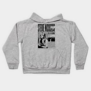 Stevie Nicks Vintage Bella Donna Kids Hoodie